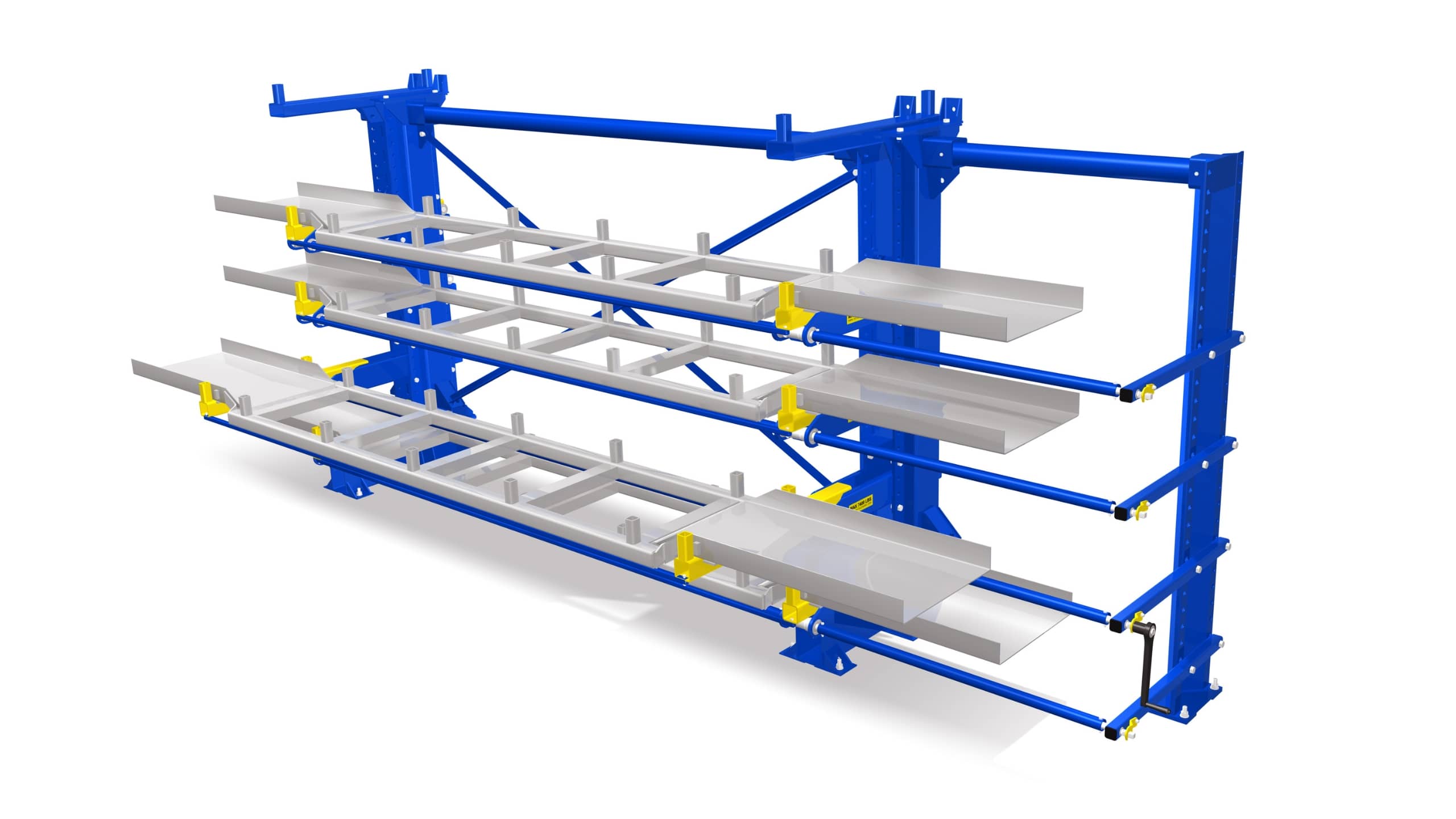 Why Choose Cantilever Roll Out Racking for Steel Storage?